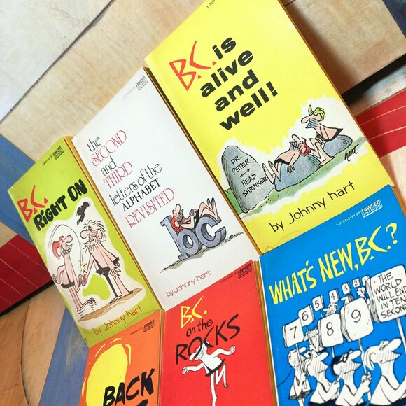 (6) VINTAGE B.C. PAPERBACK BOOKS BY JOHNNY HART - FAWCETT GOLD MEDAL - BOOK LOT - Picture 3 of 12